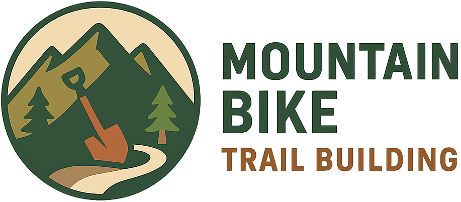 Mountain Bike Building Logo